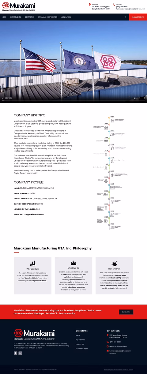 Murakami-Manufacturing-Usa Homepage 1440px