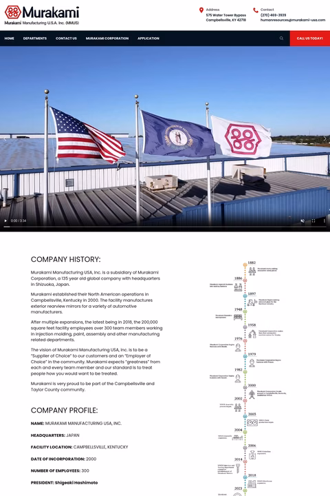 Murakami-Manufacturing-Usa Homepage 1440px