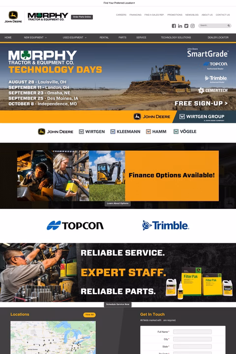 Murphy-Tractor-Equipment-Company Homepage 1440px