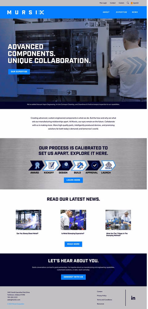 Mursix Homepage 1440px