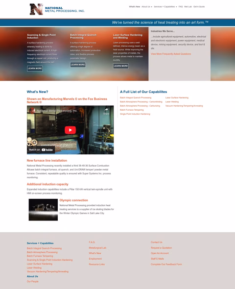 National-Metal-Processing Homepage 1440px