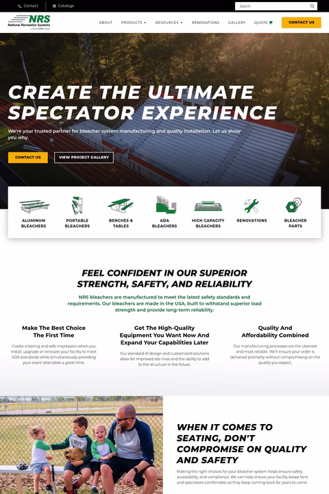 National-Recreation-Systems Homepage 1440px