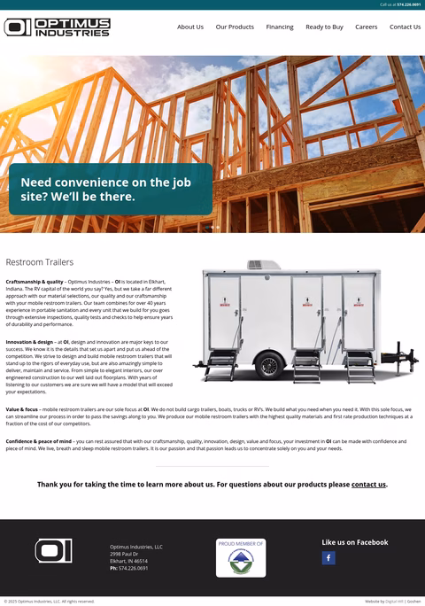 Optimus-Industries Homepage 1440px