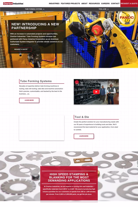 Overton-Industries Homepage 1440px