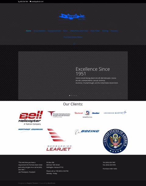 Oxwell Homepage 1440px