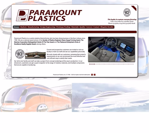 Paramount-Plastics Homepage 1440px