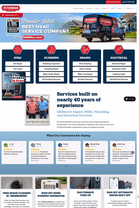 Peterman-Brothers Homepage 1440px