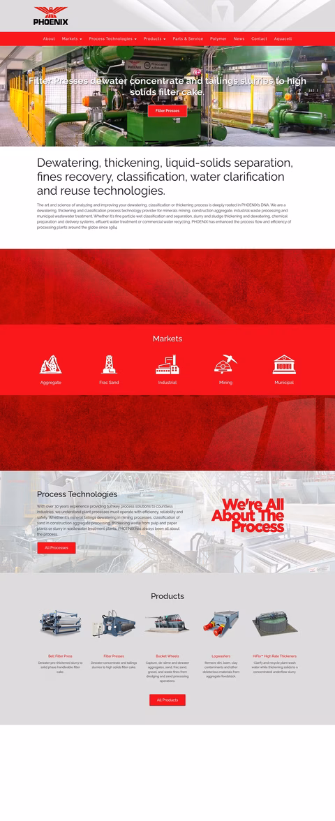 Phoenix-Process-Equipment Homepage 1440px