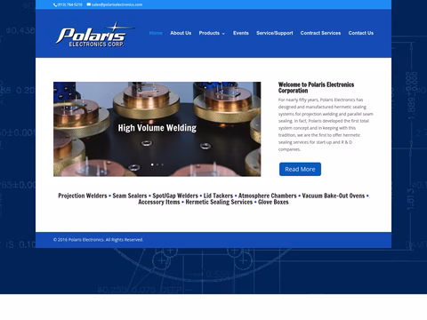 Polaris-Electronics Homepage 1440px