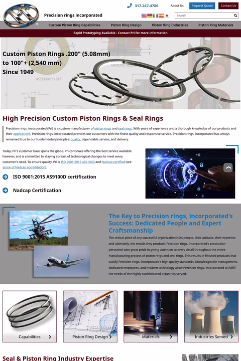 Precision-Rings Homepage 1440px