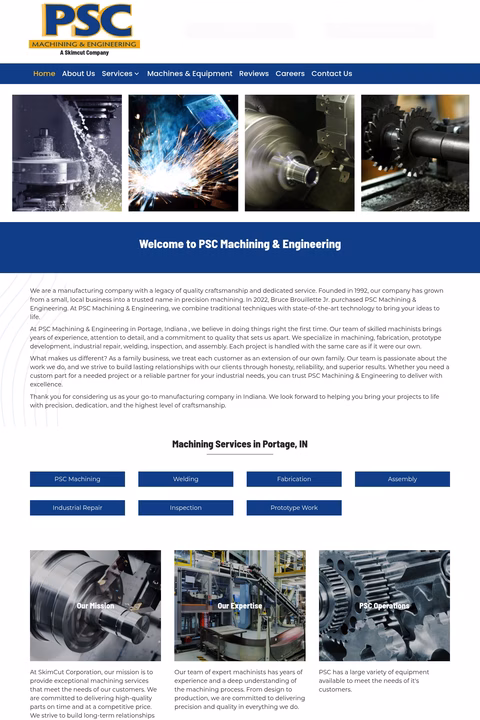Psc-Machining-Engineering Homepage 1440px