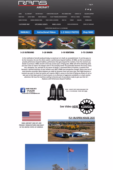 Rans-Corporation Homepage 1440px