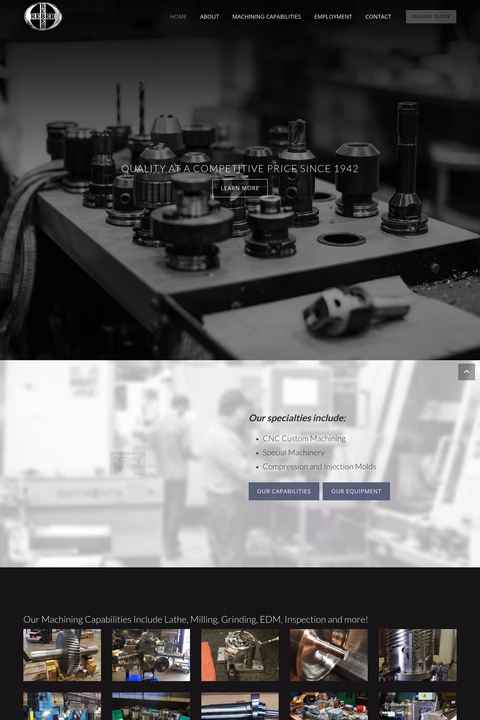 Reber-Machine-Tool Homepage 1440px