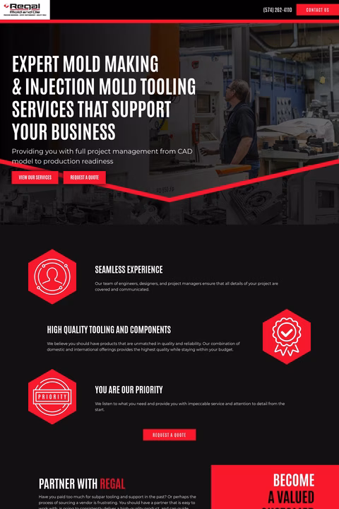 Regal-Mold-Die Homepage 1440px