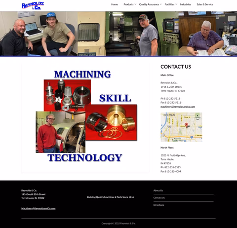 Reynolds-Co Homepage 1440px