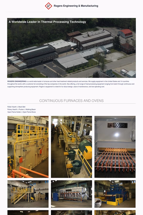 Rogers-Engineering-Manufacturing Homepage 1440px