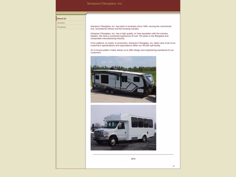 Sampson-Fiberglass Homepage 1440px
