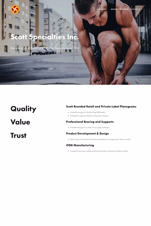 Scott-Specialties Homepage 1440px