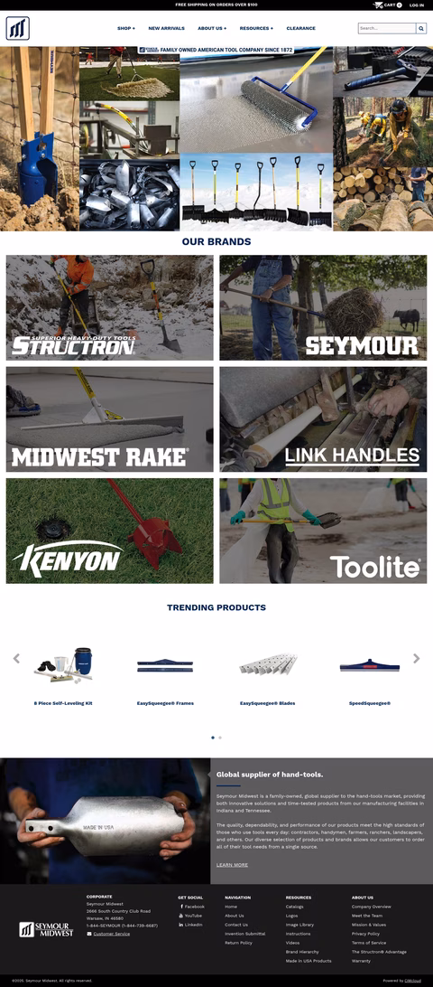 Seymour-Midwest Homepage 1440px