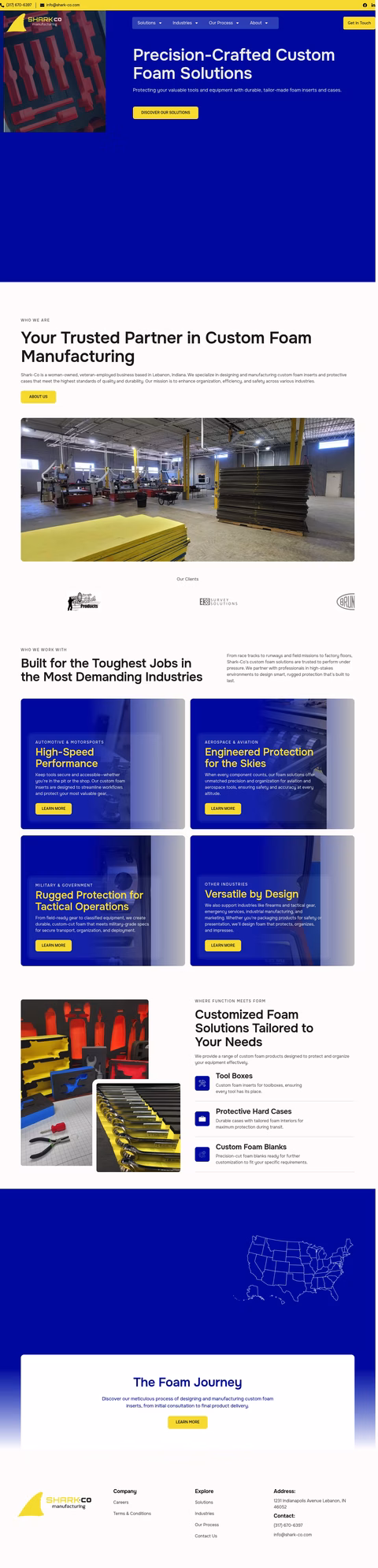 Shark-Co-Manufacturing Homepage 1440px