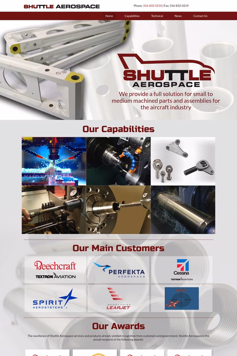Shuttle-Aerospace Homepage 1440px