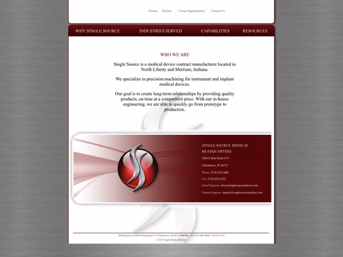Single-Source Homepage 1440px