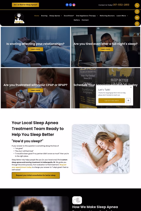 Sleep-Better-Indy Homepage 1440px