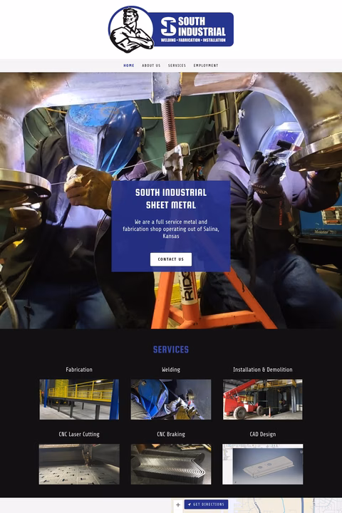South-Industrial-Sheet-Metal Homepage 1440px