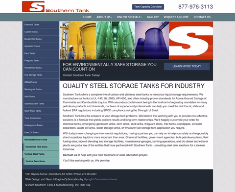 Southern-Tank-Manufacturing Homepage 1440px