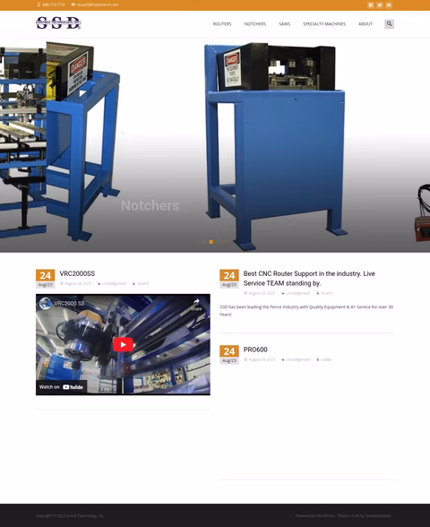 Ssd-Control-Technology Homepage 1440px