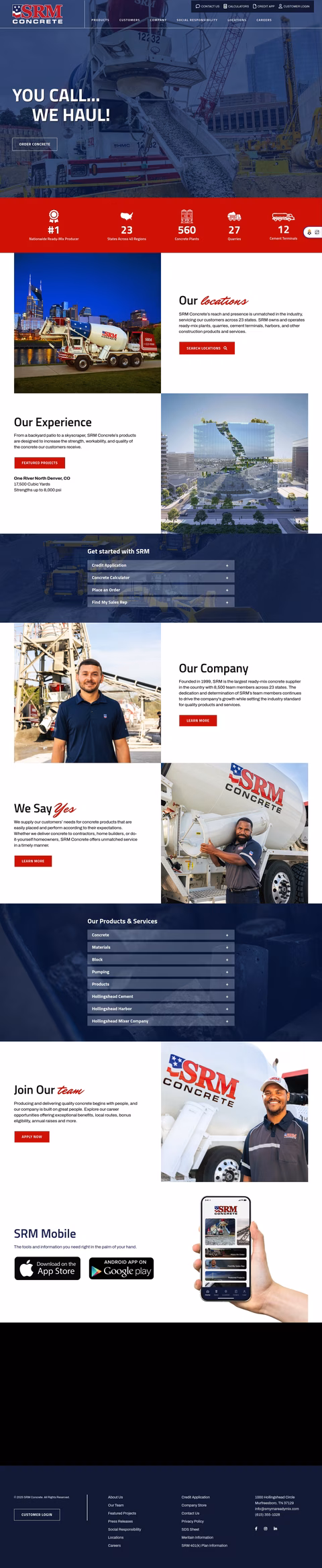 Srm-Concrete Homepage 1440px