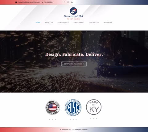 Structures-Usa Homepage 1440px