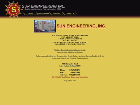 Sun-Engineering-Inc Homepage 1440px