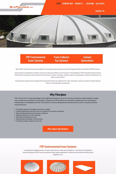 Syntechnics Homepage 1440px