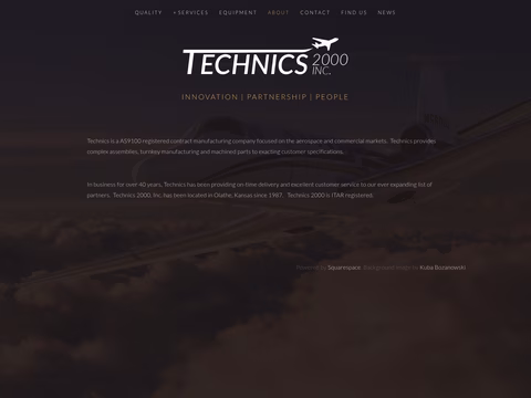 Technics-2000 Homepage 1440px