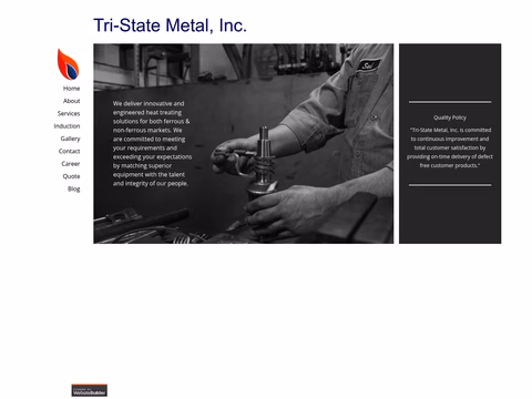Tri-State-Metal Homepage 1440px