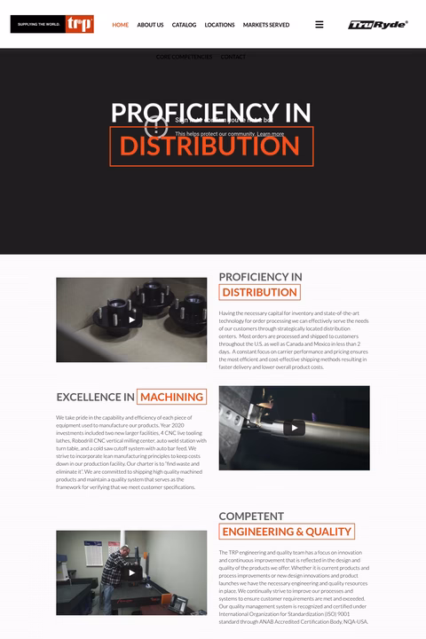 Trp-International Homepage 1440px