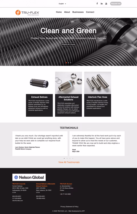 Tru-Flex Homepage 1440px