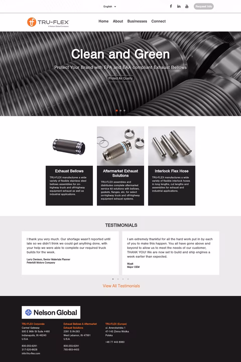 Tru-Flex Homepage 1440px