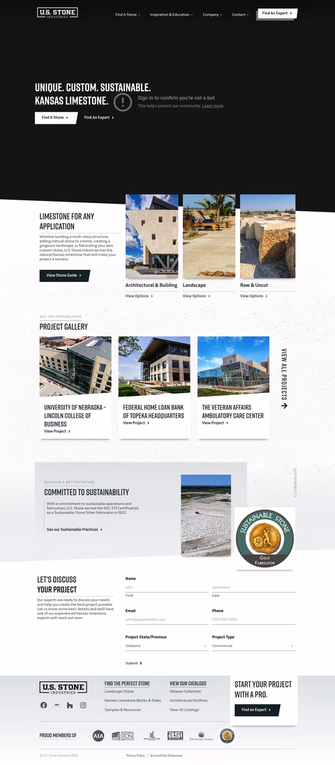 U-S-Stone-Industries Homepage 1440px