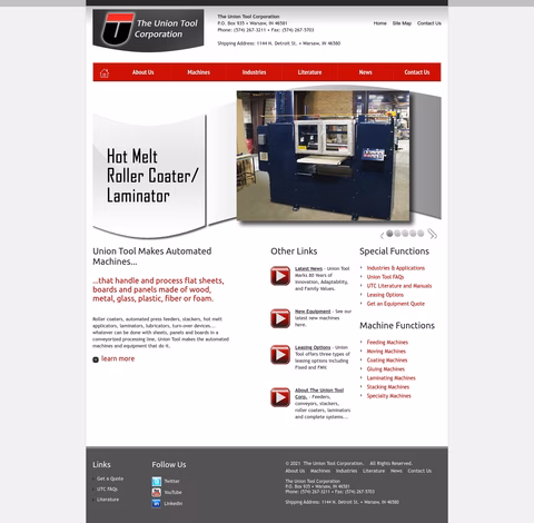 Union-Tool Homepage 1440px