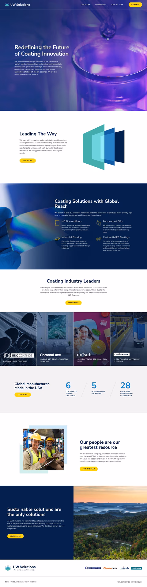 Uw-Solutions Homepage 1440px