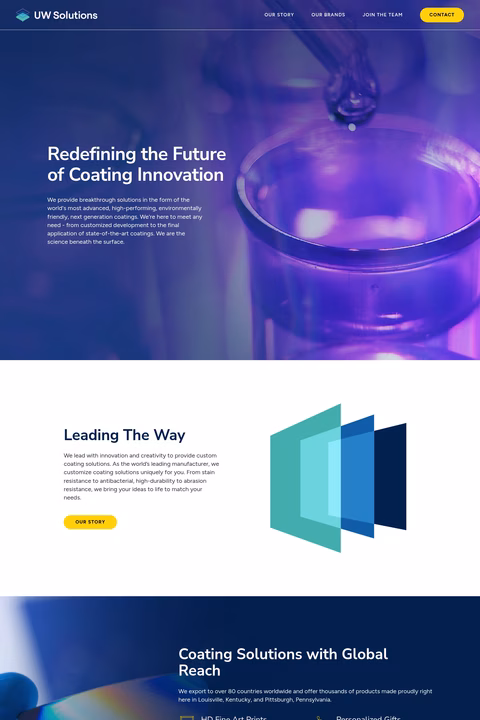 Uw-Solutions Homepage 1440px