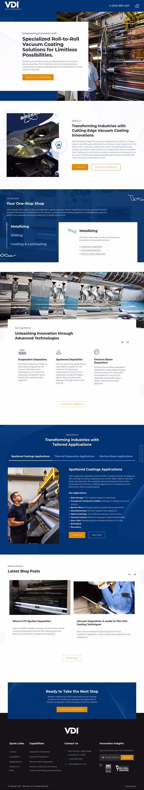 Vacuum-Depositing-Inc Homepage 1440px