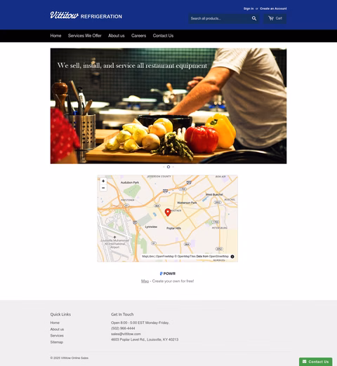 Vittitow-Refrigeration Homepage 1440px