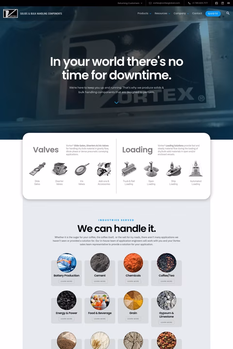 Vortex-Global Homepage 1440px