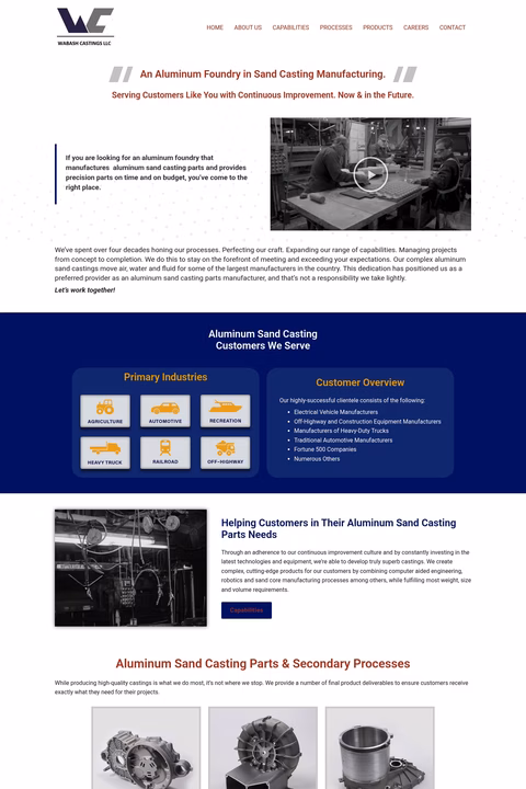 Wabash-Castings Homepage 1440px