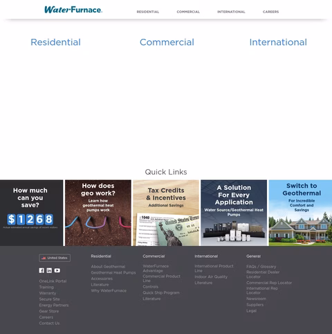 Waterfurnace-International Homepage 1440px