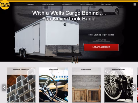 Wells-Cargo Homepage 1440px