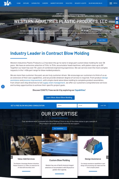 Western-Industries-Plastic-Products Homepage 1440px